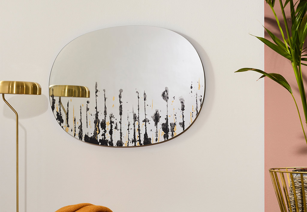ЗЕРКАЛО DRIP GOLD ОТ DEKNUDT MIRRORS