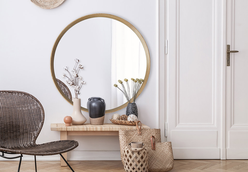 ЗЕРКАЛО SOLID CIRCLE ОТ DEKNUDT MIRRORS