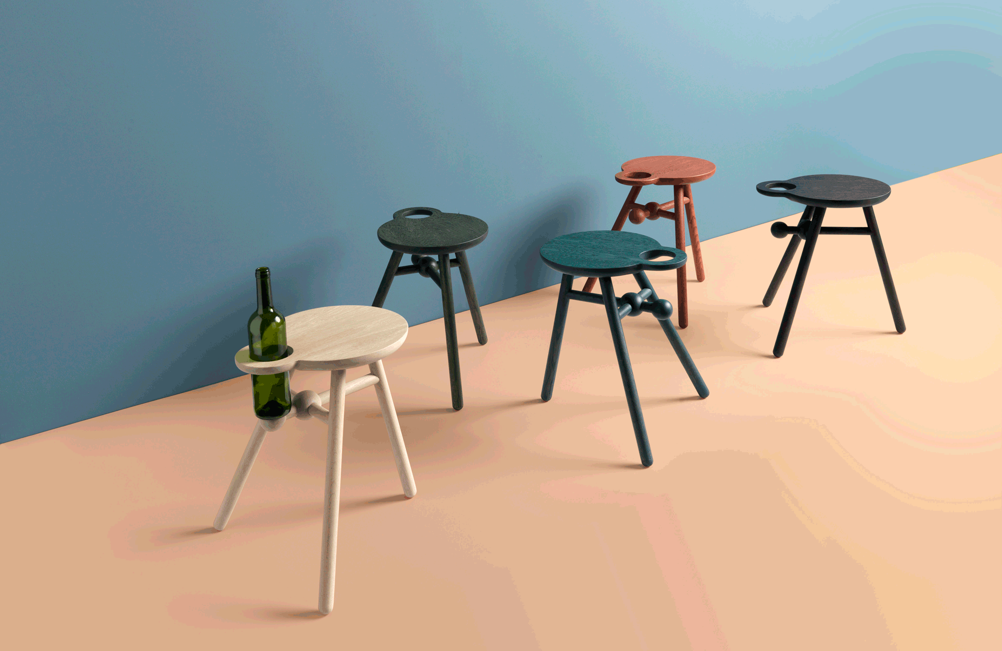 Bottle Stool от Pode