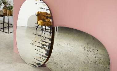 ЗЕРКАЛО DRIP GOLD ОТ DEKNUDT MIRRORS