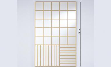 ЗЕРКАЛО GRID GOLD ОТ DEKNUDT MIRRORS