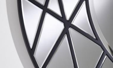 ЗЕРКАЛО GRAPHIC BLACK ОТ DEKNUDT MIRRORS