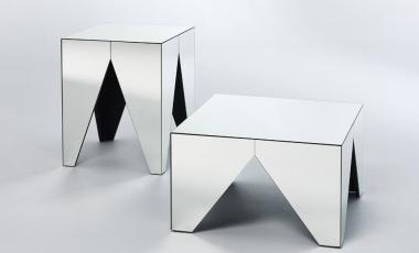 Журнальный столик TAVOLINO L от DEKNUDT MIRRORS