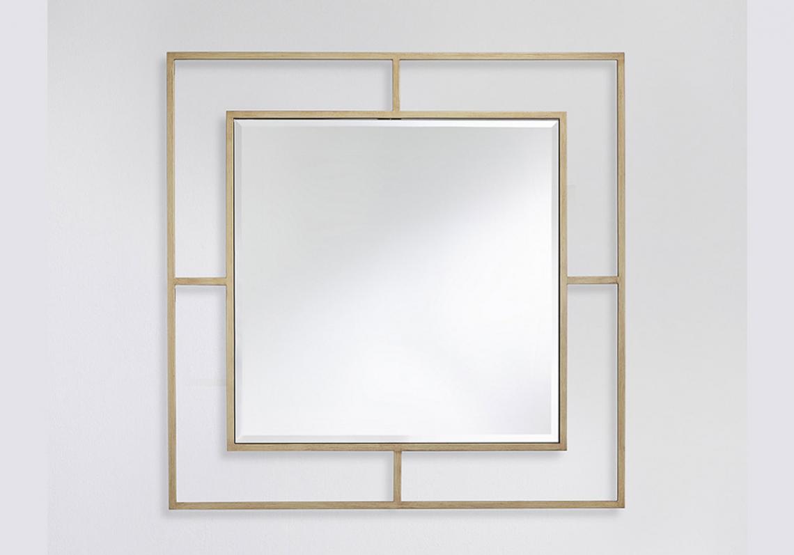ЗЕРКАЛО NICO BRONZE SQUARE ОТ DEKNUDT MIRRORS